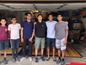 Eagle Scout builds shelves for nearby animal shelter