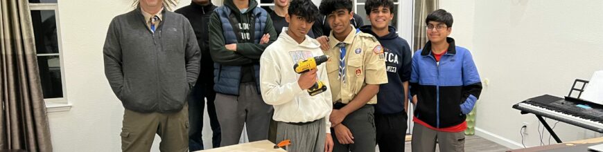 Adarsh Danda’s Eagle Project at Coyote Creek