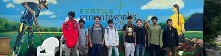 Vaibhav Muthuraman’s Conservation Outing at Fertile GroundWorks