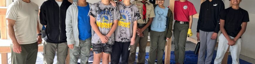 Aryan Rathkanthiwar’s Eagle Project at Monte Vista High School